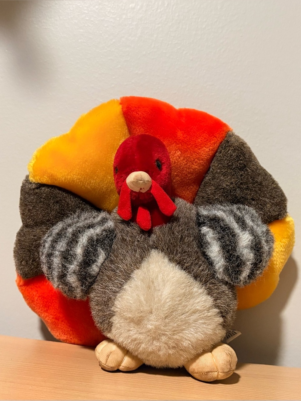 A&A Plush Thanksgiving Turkey 1992 Rare Holiday  Stuffed Animal